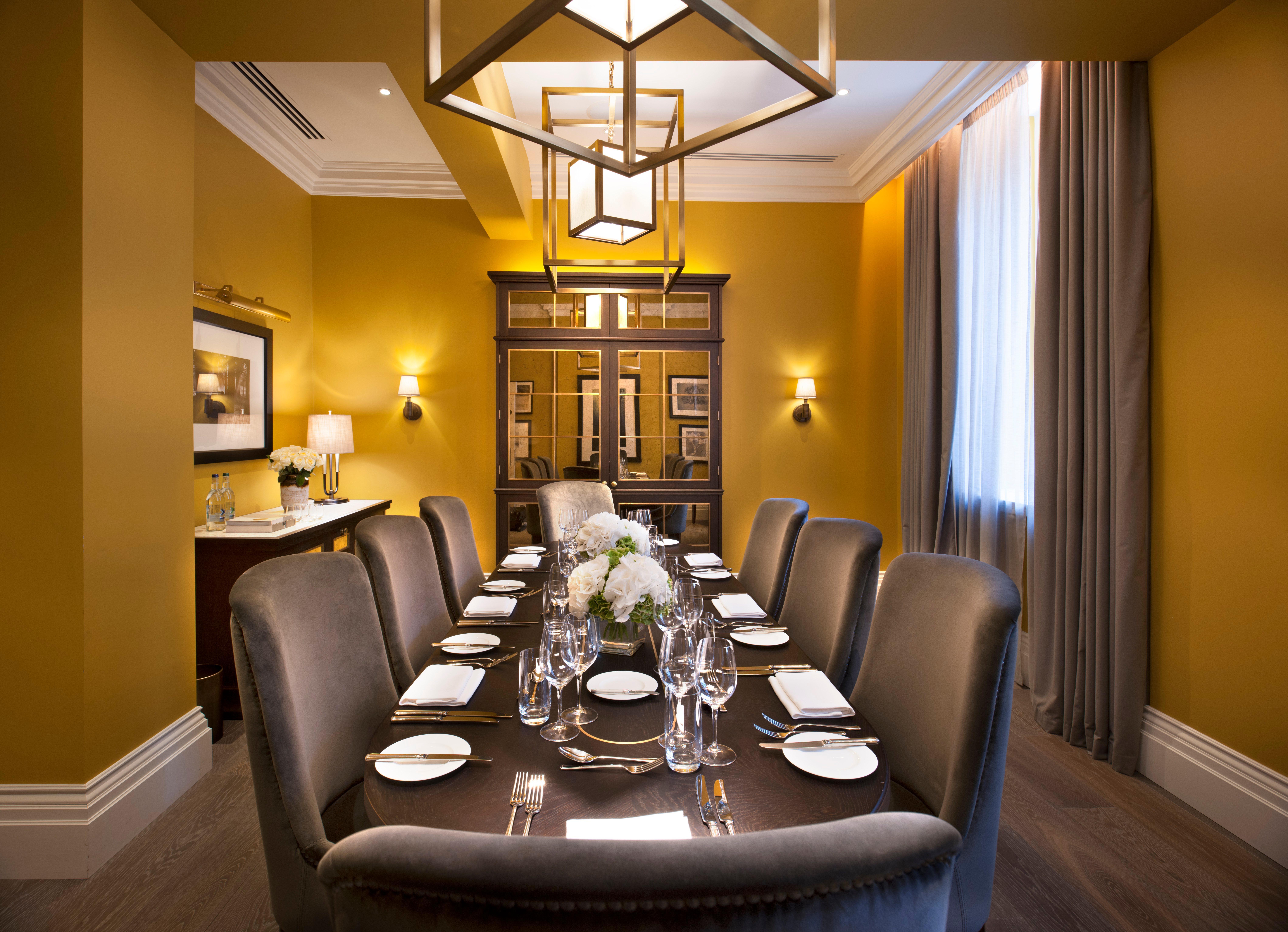 فندق كيمتون فيتسروي لندن المظهر الخارجي الصورة The private dining room at the restaurant